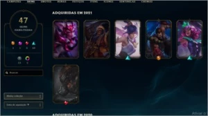 Conta mestre 290 PDL - League of Legends LOL