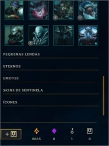 Conta mestre 290 PDL - League of Legends LOL