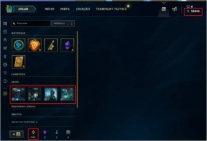 Conta UNRAKED | NVL 30 | 8 CAMPEÕES | 26940 ESSÊNCIAS AZUIS - League of Legends LOL