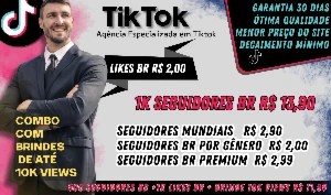 TikTok: Seguidores e curtidas, Qualidade Superior com Preço  - Redes Sociais