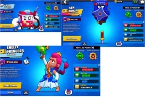 CONTA BRAWL NVL 181 + TODOS OS 51 BRAWLERS FULL - Brawl Stars