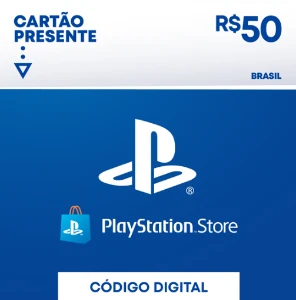 Cartão PSN R$ 50 Reais Playstation Store Digital [Exclusivo - Gift Cards