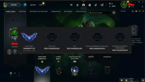 Conta Diamond 4 com Udyr guardião - League of Legends LOL