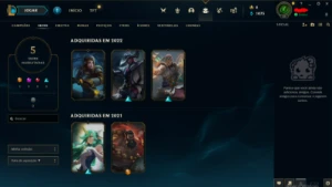 Conta Diamond 4 com Udyr guardião - League of Legends LOL