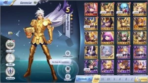 SAINT SEIYA AWAKENING - COM GEMAS AVANÇADAS E LIVROS SSA