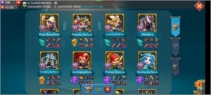 Conta lords mobile t4  230M poder