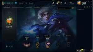 Conta league of legends 86 champs ,28 skins ! LOL