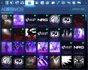 Conta Rocket League 600+ Itens/Skyline, Fennec Franco...