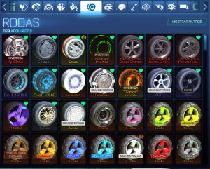 Conta Rocket League 600+ Itens/Skyline, Fennec Franco...