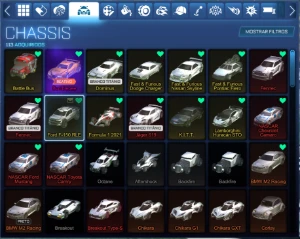 Conta Rocket League 600+ Itens/Skyline, Fennec Franco...