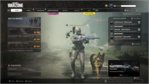 Conta de Warzone com Damasco - Call of Duty COD