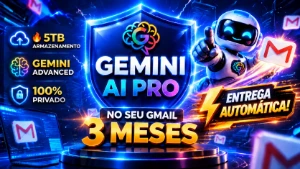 Gemini Pro + Antigravity + Flow  30 dias de garantia! - Inteligência Artificial