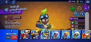 Conta Brawl Stars Muitos Pins E 2 Skins Hipercargas