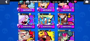 Conta Brawl Stars Muitos Pins E 2 Skins Hipercargas