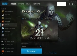 WoW (SL) Conta com Brutossauro / Diablo 3 (RoS) / Warcraft 3 - Blizzard