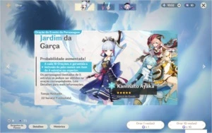 GENSHIN IMPACT - AR 56 NA 5 PERSONAGENS 5⭐ 3 ARMAS 5⭐ EULA⭐