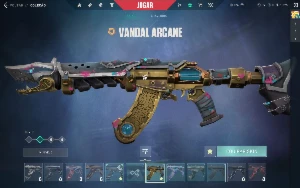 Acc Valorant R$1069,90 Phantom Champions 2024 Arcane Vandal