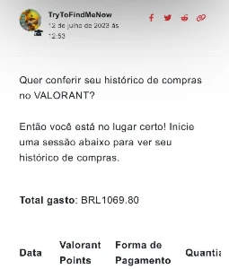 Acc Valorant R$1069,90 Phantom Champions 2024 Arcane Vandal