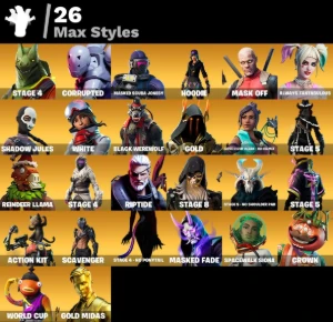 Conta Fortnite | 107 Skins | Salve o Mundo | Melhor Entrega