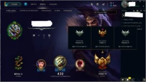 Conta LoL unico dono Gold V. - League of Legends