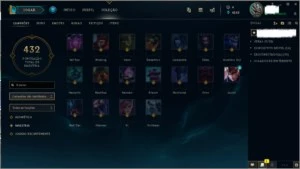 Conta LoL unico dono Gold V. - League of Legends