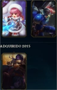 Conta LoL unico dono Gold V. - League of Legends