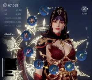 Mago lvl 60 - 67k com pet épico no SA34 - MIR4