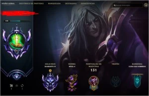 CONTA D4 57% WR SMURF - League of Legends LOL