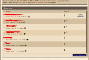 Conta Loyality 10% - Tibia