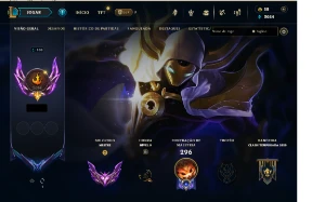 Conta LOL S4 Mestre atual lvl 108 com 61 skins - League of Legends