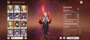 Arlecchino c4 solo+lança de jade - Genshin Impact