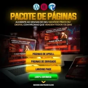 Pack Landing Page + De 629 Paginas de Alta Conversão! - Outros