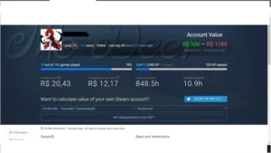Conta steam +50 jogos