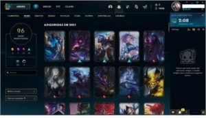 Conta league of legends diamante 3 LOL