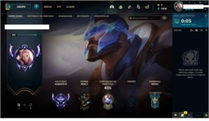 Conta league of legends diamante 3 LOL
