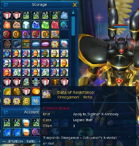 Nadmo Server Omegamon Conta Mid Game Com 2 Sss+ Legit - Digimon Masters Online
