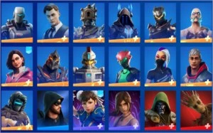 Conta Fortnite com mais de 100 skins