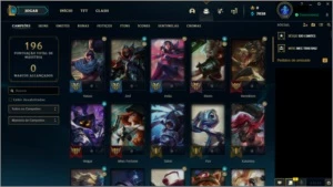 Conta 159 PRATA2(MD3) Todos os Dados - League of Legends LOL