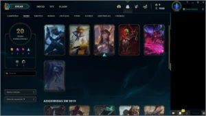 Conta 159 PRATA2(MD3) Todos os Dados - League of Legends LOL