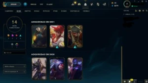 CONTA LOL PLATINA 4 BOA PARA SMURFAR - League of Legends