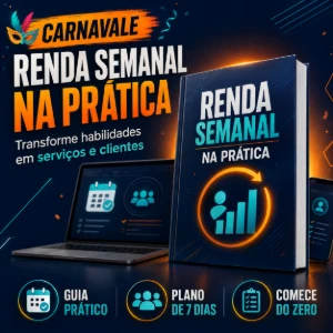 E-book Renda Semanal na Prática | + Plano de 7 dias. - eBooks