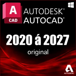 Autocad Windows e Mac - Original 3 Anos