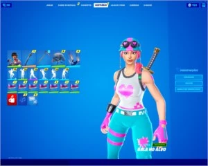 Conta de Fortnite SUPER MEGA RARA Renegad Raider Galaxy