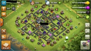 Cv11 Fuul + cv9 ! Aceito trocas - Clash of Clans