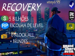 (Pc) Gta V Online 5 Bilhões + Level 1 A 8000 + Unlock All