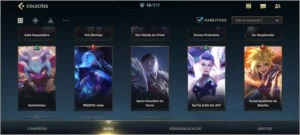 Diamante 2 + 18 SKINS + 40 CAMPEÕES + PASSE WILD 2ª SEASON - League of Legends: Wild Rift LOL WR