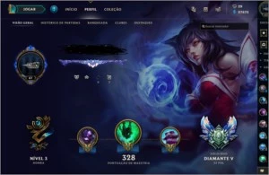 Conta de League Of Legends Diamante V LOL
