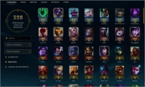 Conta de League Of Legends Diamante V LOL