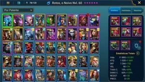 CONTA RAID HELICATH, ROTOS, CANIBAL, 14 LENDARIAS, MADAME, - Outros