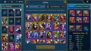 CONTA RAID HELICATH, ROTOS, CANIBAL, 14 LENDARIAS, MADAME, - Outros